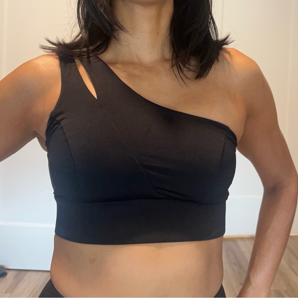 Michi One-Shoulder Crop Top